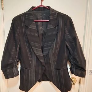 Bianca Nygard black blazer jacket, size medium (M)